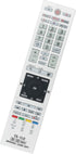 TS-1LC Universal Replacement Remote Control for Toshiba TV Models 19AV615DB, 26AV615DB, 32AV615DB, and More