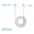 TUSITA 10-ft. Indoor Magnetic Charging Cable Compatible with Arlo Ultra 1 2, Pro 3 4 5 2K - 3M, White