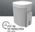 Wall Mount Bracket for Sonos ONE, ONE Gen 2, ONE SL & Play:1 Speaker, White, Compatible with ONE Series