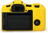 Rieibi Soft Silicone Protective Case for Canon EOS R8 Camera - Yellow