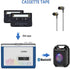 Bluetooth Cassette Player with Headphone, Portable Tape Player with Bluetooth Output, 2 AA Battery or USB Power Supply