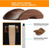 Micool Headphone Stand, Aluminium and Wood Gaming Headset Holder for All Size Headphones with Heavy Base
