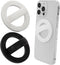 Bnapott 2pcs Silicone Ring Grip Phone Holder, Soft Finger Loop for MagSafe iPhones,