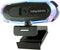 ceabulila 1080P 60FPS Streaming Webcam with Autofocus, Microphone, RGB Light and Tripod, USB