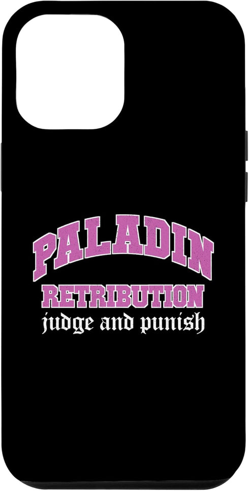 iPhone 14 Pro Max Paladin Funny Character Case for RPG Roleplaying Gamer