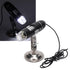 Skin Analyzer Hair Scalp Detector, 800X Magnification Portable USB Microscope with 8 Light Chips for Skin and Hair