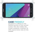 Samsung Galaxy J7 Prime/J7 Sky Pro 2 Pack High Clear Tempered Glass Screen Protector for SM-J727A/J727U/J727T/J727V.