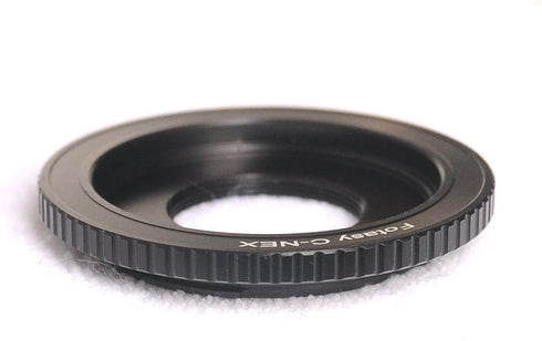 Fotasy C Mount to E-Mount Lens Adapter, 16mm Cine Movie Lens Adapter, Compatible with Sony NEX-7 a3000 a3500 a5000