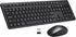 Wireless Keyboard and Mouse Combo, 2.4G Silent Cordless Keyboard Mouse Combo for Windows Chrome Laptop Computer