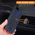 Asuwish iPhone 6/6s/7/8 Plus Case with Tempered Glass Protector & Kickstand - Blue for Men & Women.
