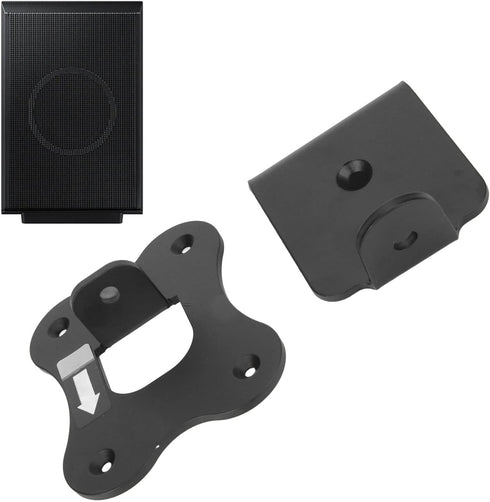 Estink Black Speaker Wall Bracket, Metal Soundbar Wall Mounted Bracket for Q930B Q930C Q990B Q990C