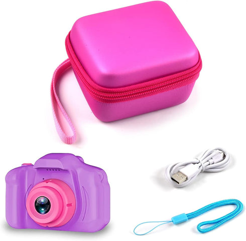 GWCASE Camera Case Compatible with Seckton, Goopow, Desuccus, Rindol, VATENIC, GKTZ Kid Toy Video Camera - Box Only,
