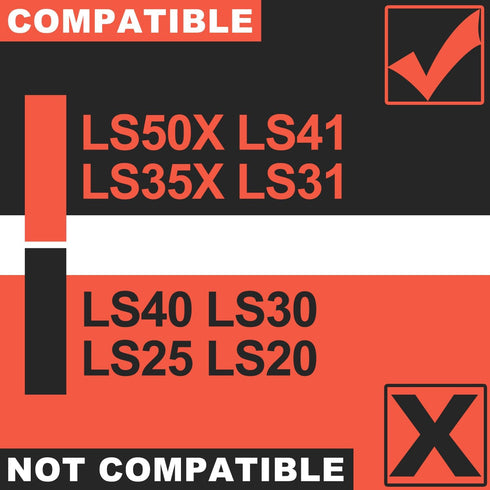 Replacement Ear Pads Compatible with LS35X LS50X LS31 LS41 Headset, Improved Durability & Sound (Hybrid Cooling Gel