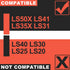 Replacement Ear Pads Compatible with LS35X LS50X LS31 LS41 Headset, Improved Durability & Sound (Hybrid Cooling Gel