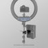 NEEWER Mini V Mount Battery Plate with Wide Super Crab Clamp & QR Lock for Tripod Light Stand