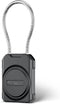 PROfezzion Secure AirTag Holder with Metal Wire Cable, IPX8 Waterproof Hard Shell Case for Luggage, Travel, Pets