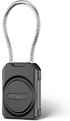 PROfezzion Secure AirTag Holder with Metal Wire Cable, IPX8 Waterproof Hard Shell Case for Luggage, Travel, Pets