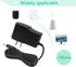 5V 2A Power Adapter 5Volt AC/DC 100-240V Converter with 8 Tips for Baby Monitor, Camera, TV Box, Speaker, US Plug