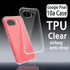 Osophter 10A 10A for Pixel Case: Clear Women Girls Boys Reinforced Corners TPU Shock-Absorption Flexible for Google