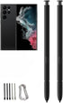 2 Pcs Galaxy S22 Ultra S Pen Replacement for Samsung Galaxy S22 Ultra 5G Stylus Pen, Black