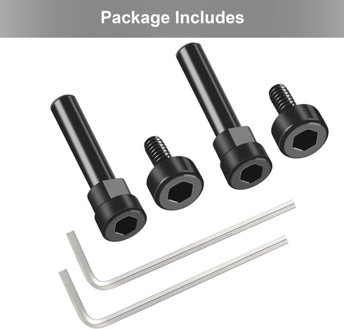 QC35 Hinge Screws, Metal Hinge Swivel Screw AHBTEYM Replacement Parts with 2 x Screwdriver for Bose QuietComfort 35