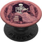 Librarian Skeleton Gothic Goth Book Reading Lover, Pink PopSockets Standard PopGrip