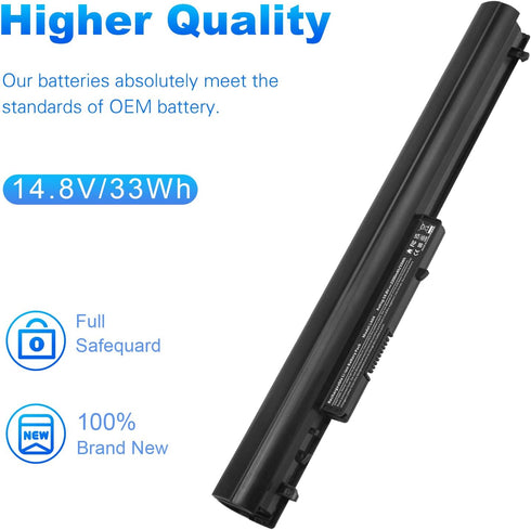 TREE.NB Laptop Battery Replacement for HP LA04, 776622-001, TPN-Q130, Black, High Performance New