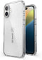 Speck Clear iPhone 16 Plus Case - Slim GemShell - Clear/Platinum Glitter