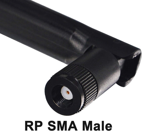 External WiFi Bluetooth Antenna 22DBI MIMO RP-SMA Male Aerial Antenna with 10FT Extension Cable
