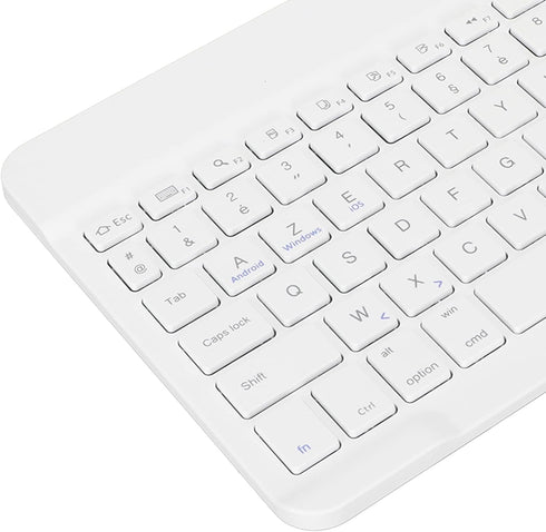Sanpyl Keyboard, 10in Ultra Thin Bluetooth French AZERT Keyboard, Waterproof Multifunctional for Tablet Phone