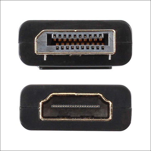 generic Displayport to Hdmi Conversion Connector Displayport Hdmi Cable Necessary None Portable Display Port - Hdmi