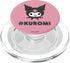 Sanrio Kuromi Hashtag, PopSockets PopGrip for MagSafe