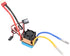 480A 480A 1/10 Drfeify Brushed Speed Controller ESC, RC ESC with Cooling Fan Waterproofing ESC for RC Car and Boat