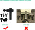 27V 0.5A Charger for Massage Gun NordicTrack PulseTech NTPCGN20, AC/DC Power Adapter (NOT fits PulseTech NTPCGN21)