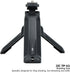 Portable Camera Mini Shooting Grip Tripod for Sony ZV-E10 ZV-1 A6700 A6600 A6500 A6400 A6300 A6100 A7C RX100VII for Canon R7 R10 R50 R100 M200 M6 M50 Mark II G7XIII for Panasonic G85 for Nikon Z50 Z30