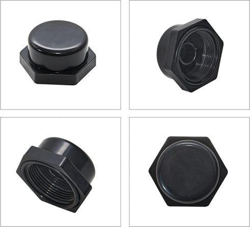 Anina NMO Antenna Mount Cap with O Ring Seal, Dust Weather Rain Cover, 2-Pack