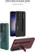 Samsung Galaxy S24 Plus Case with Pen and Adjustable Kickstand, Anti-Shock, Slim Texture Case, Supports Wireless