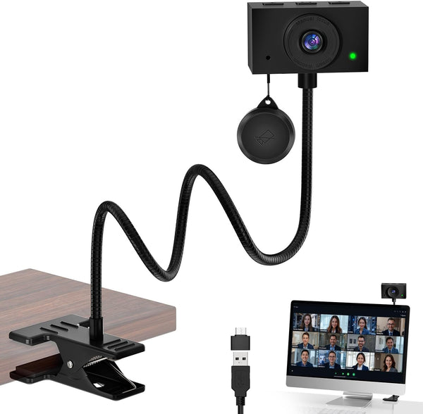 Majiphi Webcam for PC, 2K Streaming Camera, Web Camera for Desktop/Laptop Computer Webcam
