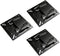 KICHOUSE 3pcs LCD Tv Wall Mount Bracket 14-24 Inch Metal Stand Holder Fixed