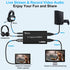 HDSUNWSTD 4K 1080P 3.0 Audio Video Capture Card, Recording Card with Microphone HDMI Loop-OutHDMI to USB for Gaming