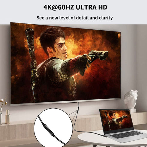 90 Degree Right Angle Type C Extension Cable, 6.6FT, USB 3.1 USB C Male to Female PD100W Charging