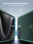 Tigowos iPhone 15 Magnetic Case - Matte Green, 15FT Drop Resistant, Heavy Duty Shockproof, Skin Friendly, Fits 6.1"