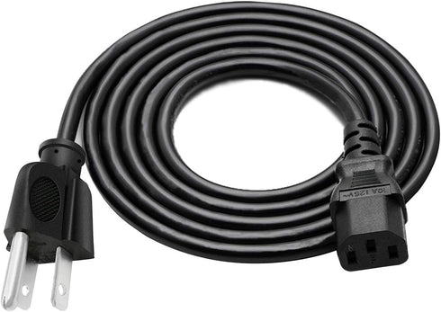 8ft Power Cord Replacement for Proscan 32LC30S57, 32 inch LCD HD TV Monitor 3 Prong Power Cord C13