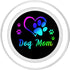 Cute Dog Mom Dogs Lover Day Design Black PopSockets Grip for MagSafe