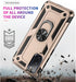 Yiakeng Samsung Galaxy S20 FE Case with HD Screen Protector, Military Grade Protective Case with Ring