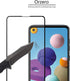 Orzero (3 Pack) Tempered Glass Screen Protector for Samsung Galaxy A21s, Full Adhesive, 2.5D Arc Edges, HD Anti-Scratch