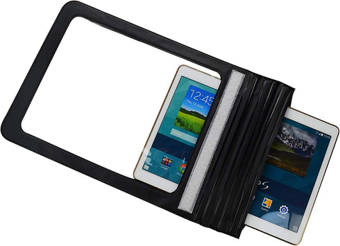Waterproof Tablet iPad Dry Bags Sleeve Pouch Case for Samsung Galaxy Tab S9 S8 S7 11 inch, iPad Air 10.5, Black