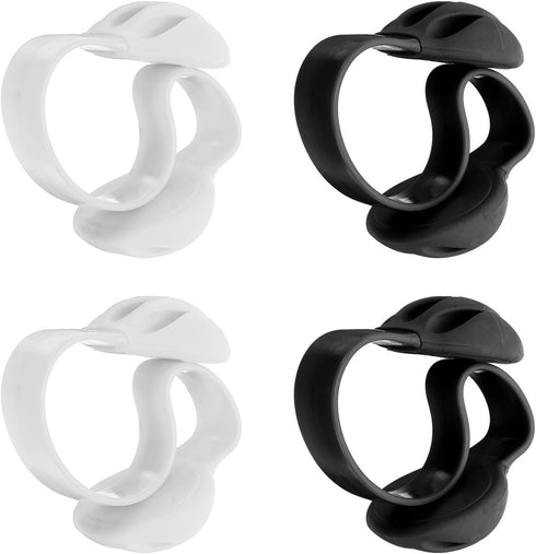 HARFINGTON 4pcs Cable Clips Non-Adhesive "S" Shape Cable Management for Cord Organizer Cable