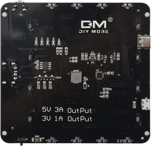 diymore 18650 V9 5V/3A 3V/1A (4 Battery Holder Four Li-ion Battery Shield Micro USB Power Bank Battery Charging Module