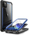 i-Blason Ares Series Case for iPhone 11 Pro, Rugged Clear Bumper with Built-in Screen Protector, Blue